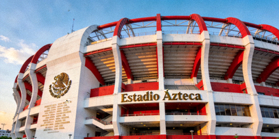 墨西哥城 Estadio Azteca 体育场历史性外观